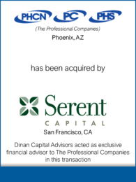 Serent Capital - The Professional Companies 20190510