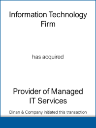 IT Firm - Provider of IT Services
