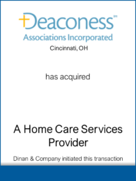 Deaconess Associations - Home Care Services Provider - 20200831