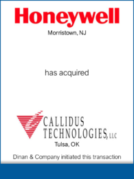 Honeywell - Callidus Technologies - 20081202 - DAC