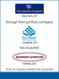 Jordan Company - Benchmark Automation - 20140904 - DAC