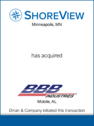 Shoreview - BBB Industries - 20041101 - DAC