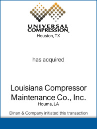 Universal Compression - Louisiana Compressor - 20010601 - DAC