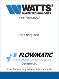 Watts Water - Flowmatic - 20040101 - DAC