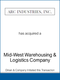 ARC Industries - Warehousing & Logistics Co 20221214 - DAC