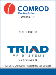 Comrod acquires Triad RF Systems