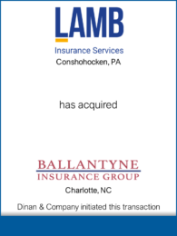 Lamb Insurance Services has acquired Ballantyne Insurance Group